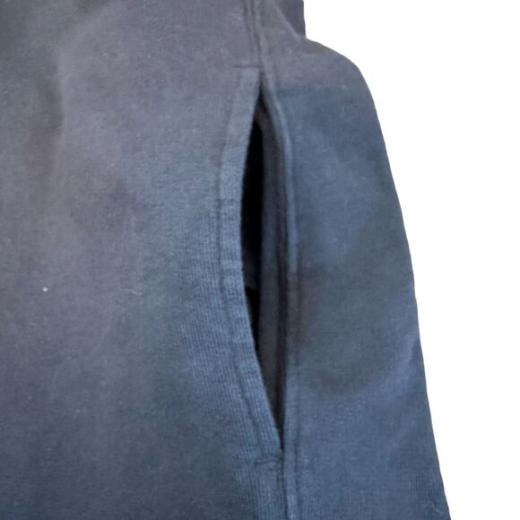 Pact Dress Sweater Midi Large Gray-Black Organic Cotton Essentials Minimalist - Picture 4 of 10